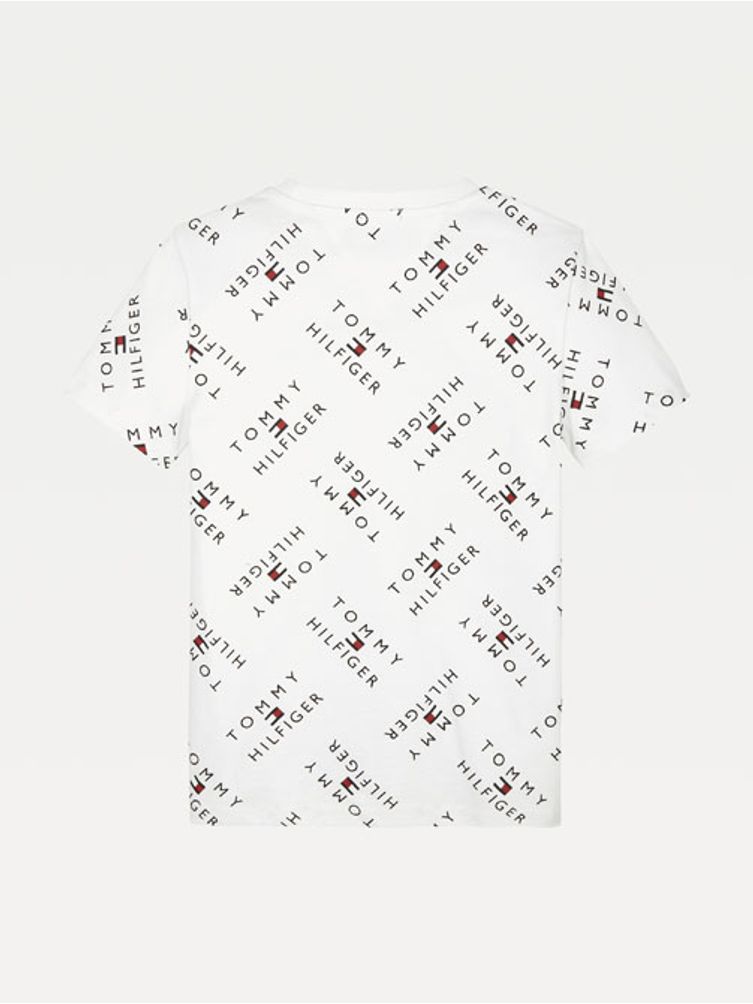 Venta > camiseta logo tommy hilfiger > en stock