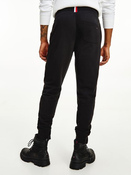 Pantalones de dril negro para hombres