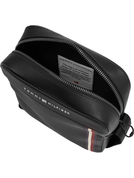 Tommy Hilfiger TH PIQUE MINI REPORTER Marino - Envío gratis   !  - Bolsos Bolso pequeño / Cartera Hombre 79,90 €