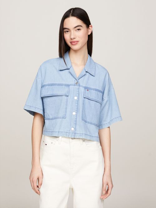 Blusa-en-chambray-denim-de-corte-oversize