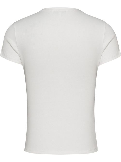 Camiseta-Essential-slim-de-punto-elastico