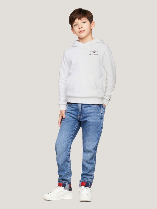 Sudadera-de-corte-regular-con-capucha-y-logo