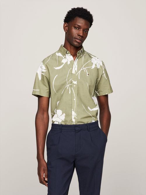 Camisa-tropical-de-manga-corta-en-popelin