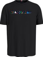 Camiseta-con-logo-multicolor