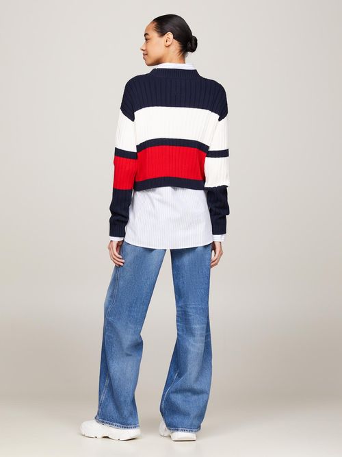 Sueter-cropped-color-block-con-parche