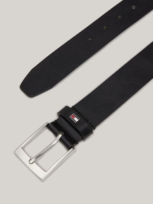 Cinturon-de-cuero-liso-con-logo-esmaltado