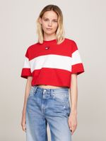 Camiseta-color-block-cropped-con-parche