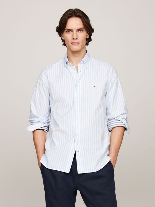 Camisa-de-popelin-con-corte-regular