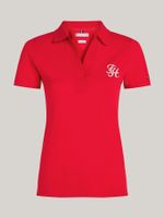 Polo-de-corte-slim-con-logo-TH-script