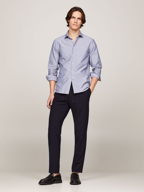 Camisa-de-corte-slim-a-rayas