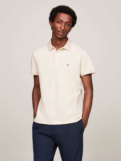 Polo-two-tone-de-corte-regular