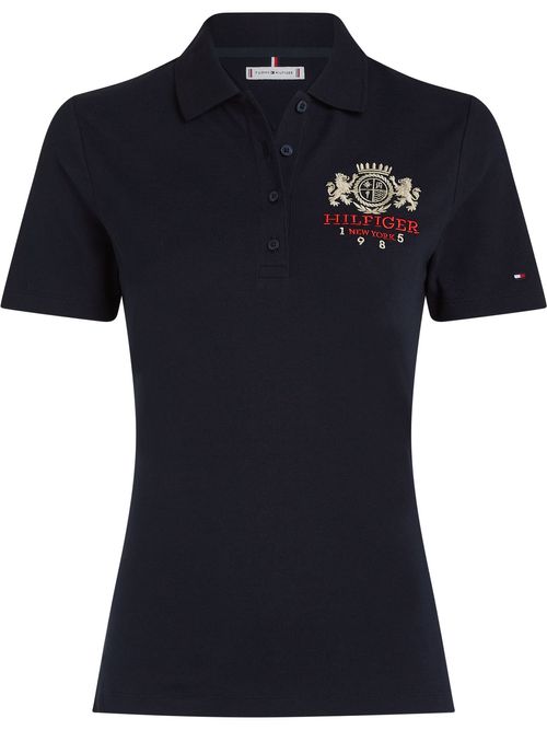 Polo-varsity-de-corte-slim