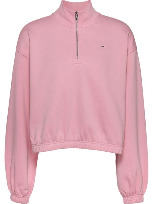 Sudadera-cropped-con-cremallera-de-un-cuarto