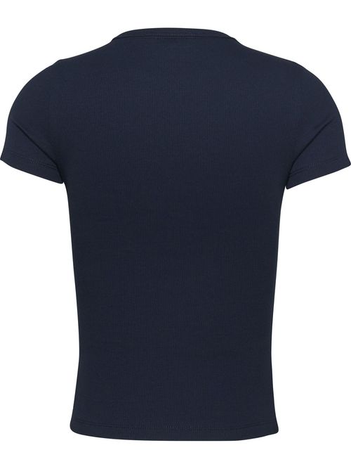 Camiseta-de-corte-slim-con-parche