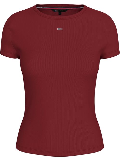 Camiseta-Essential-slim-de-punto-elastico