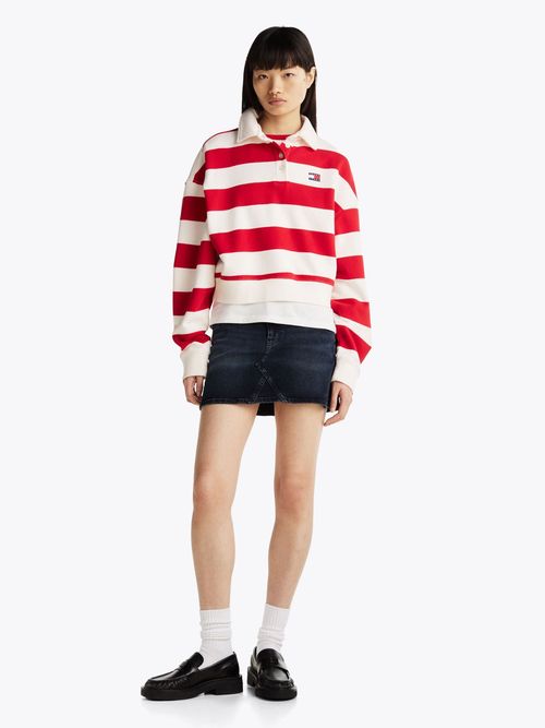 Sudadera-con-cuello-de-polo-y-corte-holgado