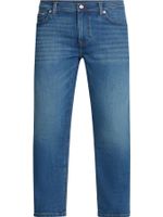 Jeans-bleecker-con-logo