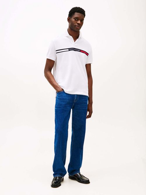 Polo-de-corte-regular-con-logo-en-el-pecho