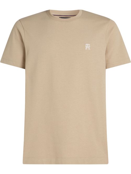 Camiseta-con-monograma-TH-a-contraste