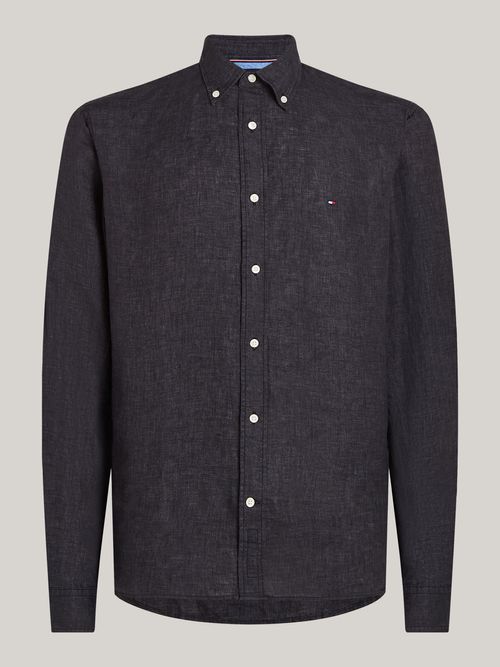 Camisa-de-lino-teñido-con-pigmentos