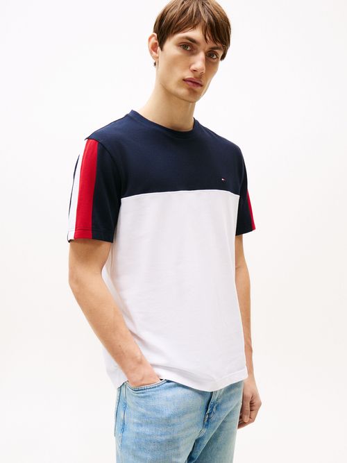 Camiseta-color-block-Global-Stripe