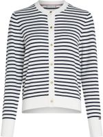 Cardigan-de-rayas-con-logo