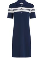 Vestido-tipo-polo-con-diseño-colorblock-de-corte-slim