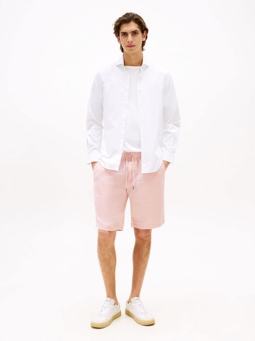 Pantalon-corto-de-lino