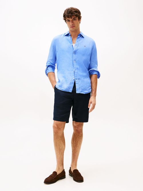 Pantalon-corto-de-lino