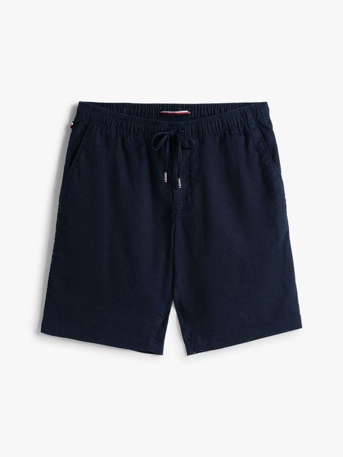 Pantalon-corto-de-lino