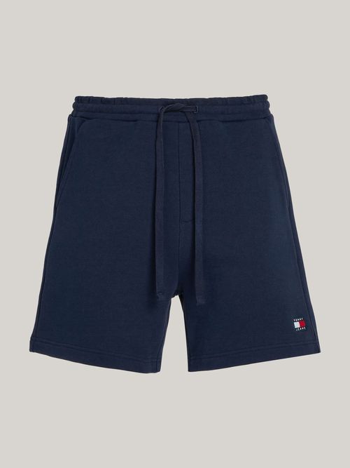 Pantalon-corto-de-chandal-con-parche-de-Tommy