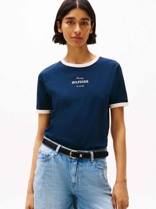 Camiseta-de-ribetes-a-contraste-con-logo