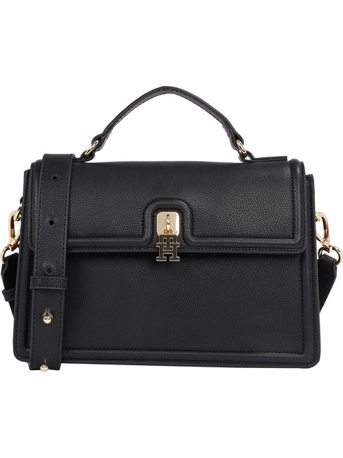 Bolso-satchel-con-cierre-de-broche-giratorio
