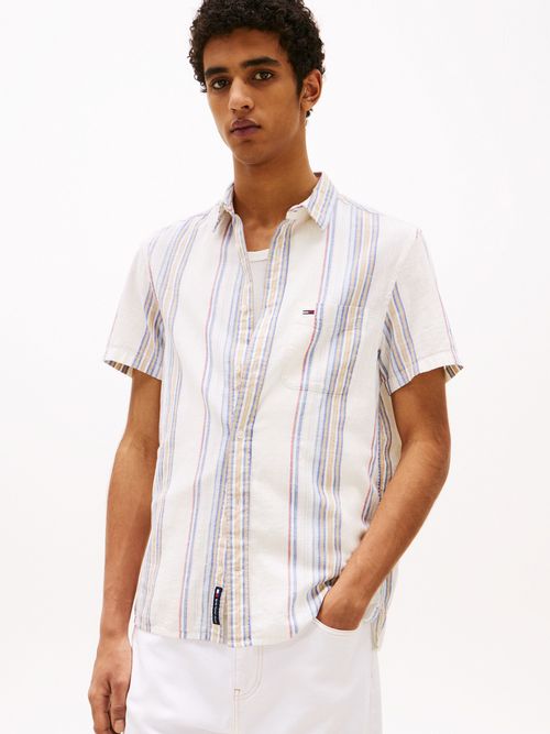 Camisa-texturizada-de-manga-corta