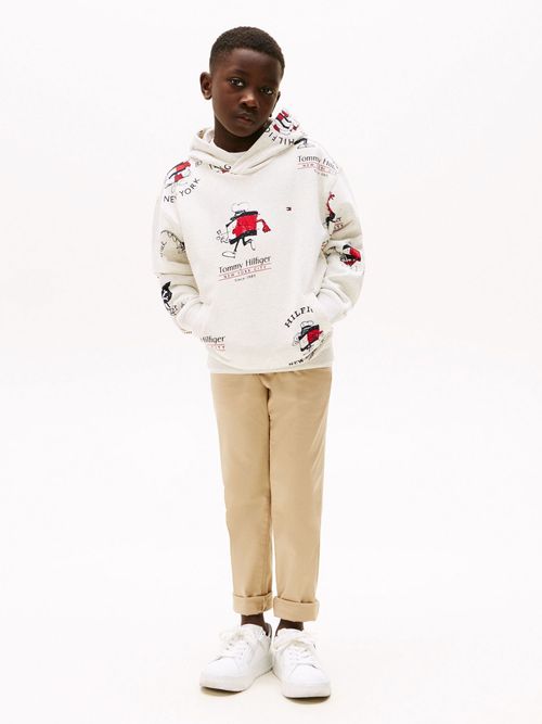 Sudadera-con-capucha-y-logo-mascota