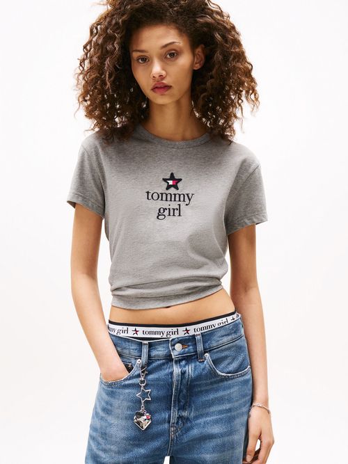 Camiseta-de-corte-regular-Tommy-Girl