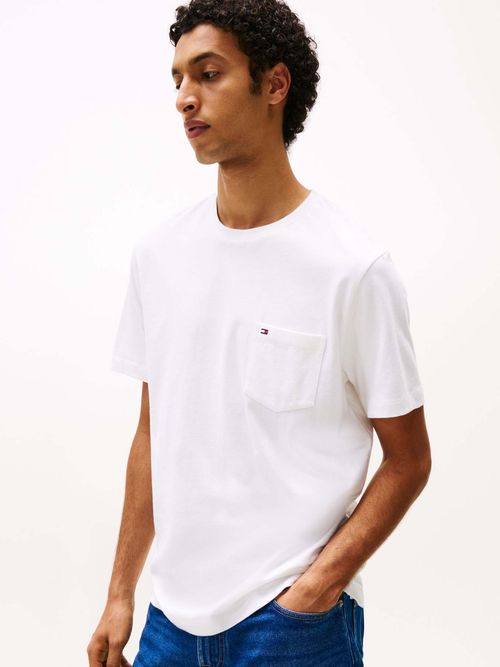 Camiseta-de-cuello-redondo-con-bolsillo