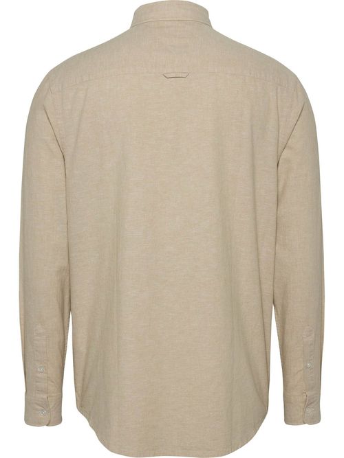 Camisa-manga-larga-de-lino-de-corte-regular