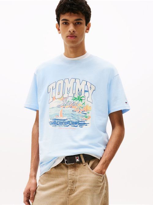 Camiseta-amplia-con-estampado-grafico