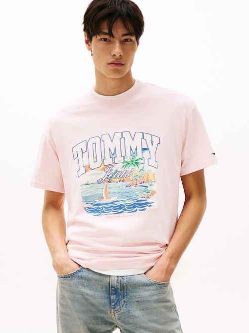 Camiseta-amplia-con-estampado-grafico