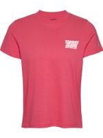 Camiseta-de-cuello-redondo-con-logo