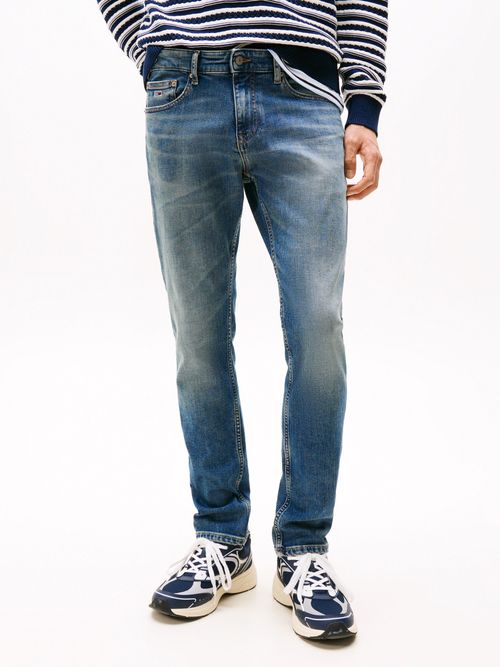Jeans-Scanton-de-corte-slim-con-efecto-desteñido
