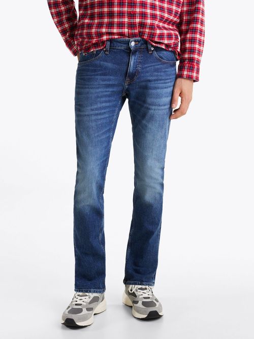 Jeans-Scanton-de-corte-slim-desteñidos