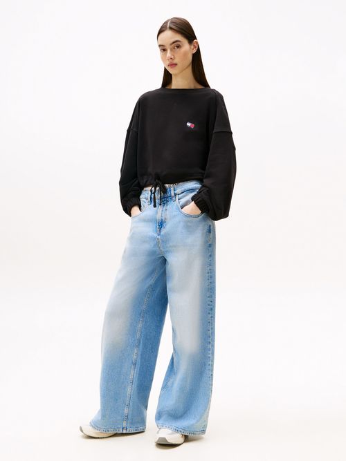 Sudadera-de-corte-holgado-con-parche