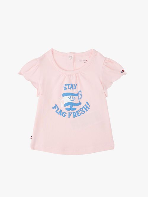 Camiseta-con-mangas-de-volantes-y-grafico