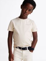 Camiseta-de-cuello-redondo-con-logo