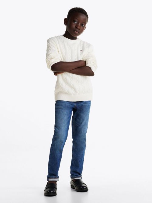 Jeans-Scanton-Y-slim-con-efecto-desteñido