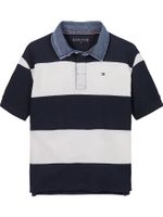 Polo-con-cuello-de-chambray-a-rayas