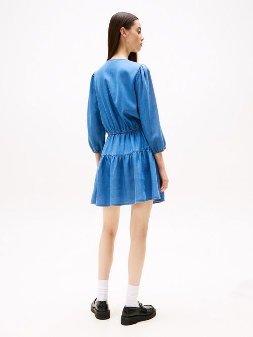 Vestido-corto-de-chambray