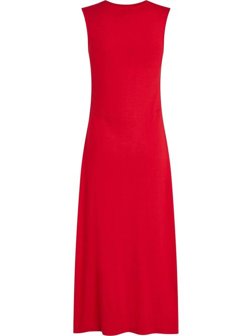 -Vestido-sin-Mangas-a-Rayas-con-Cordon-en-la-Cintura-